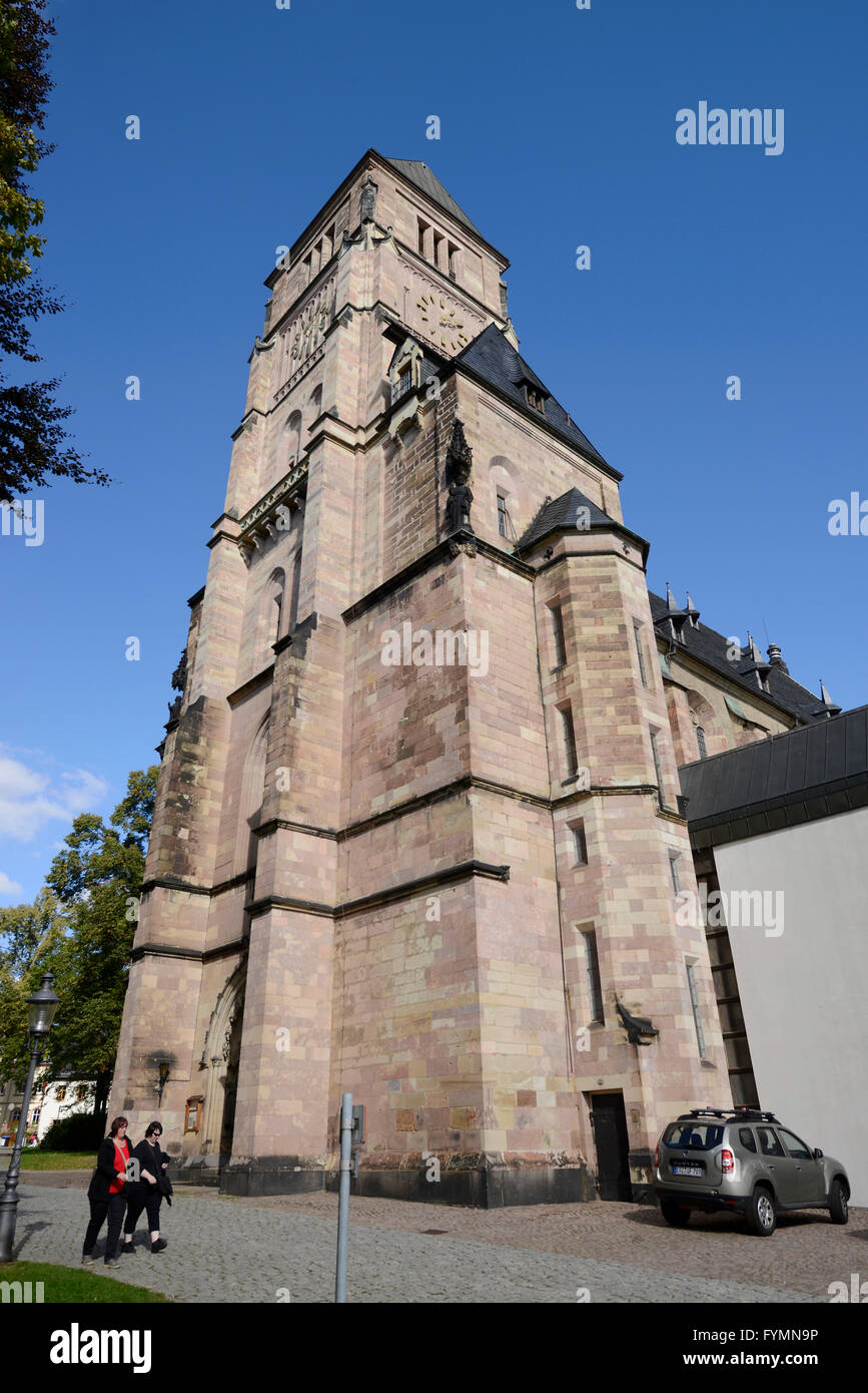 Schlossbergkirche, Schlossberg, Chemnitz, Sachsen, Allemagne Banque D'Images