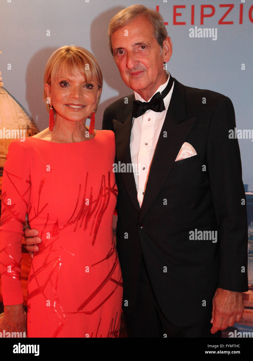 Uschi Glas avec mari Dieter Hermann Banque D'Images