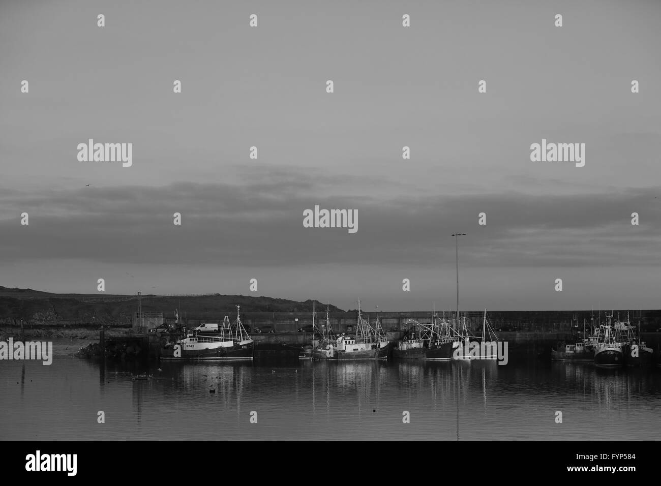 Ardglass (de l'Irlandais Ard Ghlais, signifiant 'hauteur' vert)[2] est un village de pêche côtière, townland (de 321 acres) et civile pari Banque D'Images