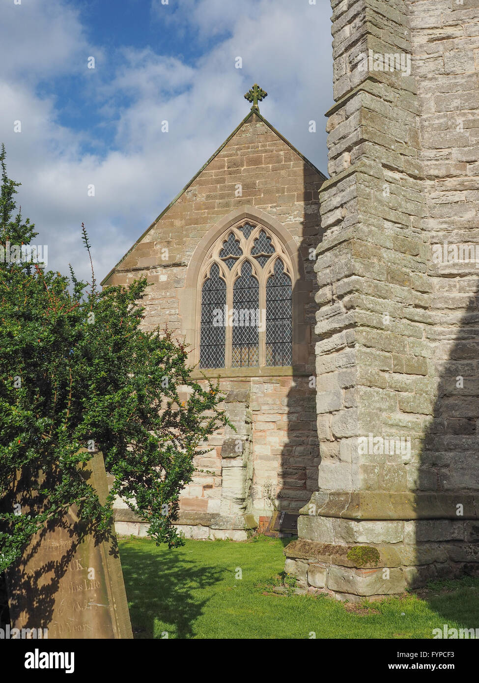 Dans l'église St Mary Magdalene Tanworth in Arden Banque D'Images