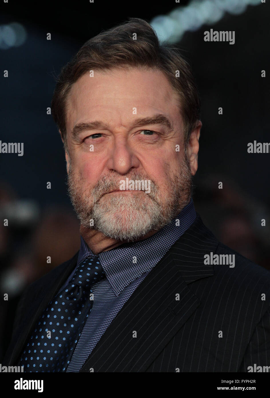 London, UK, 8 Oct 2015 : John Goodman assiste à une projection de Trumbo pendant le BFI London Film Festival à Odéon Leicester Squa Banque D'Images