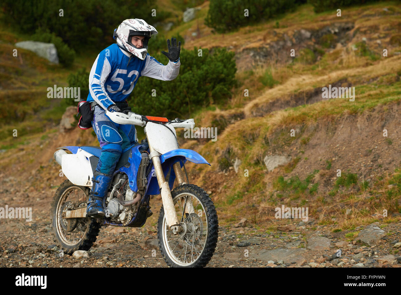 Motocross Banque D'Images