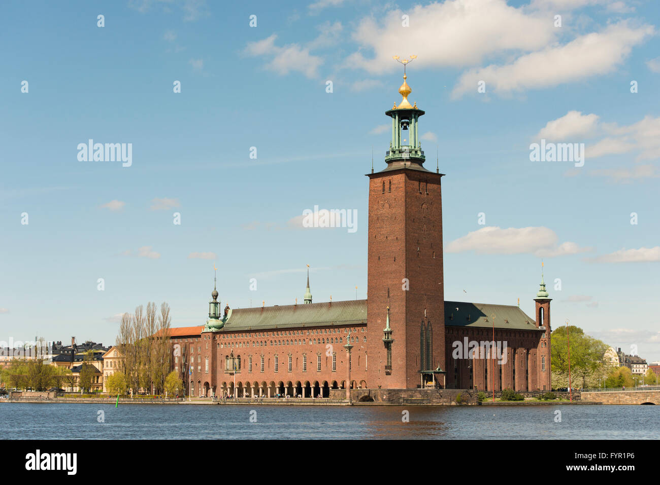 L'hôtel de ville, Stockholm, Stockholm, Suède Comté Banque D'Images