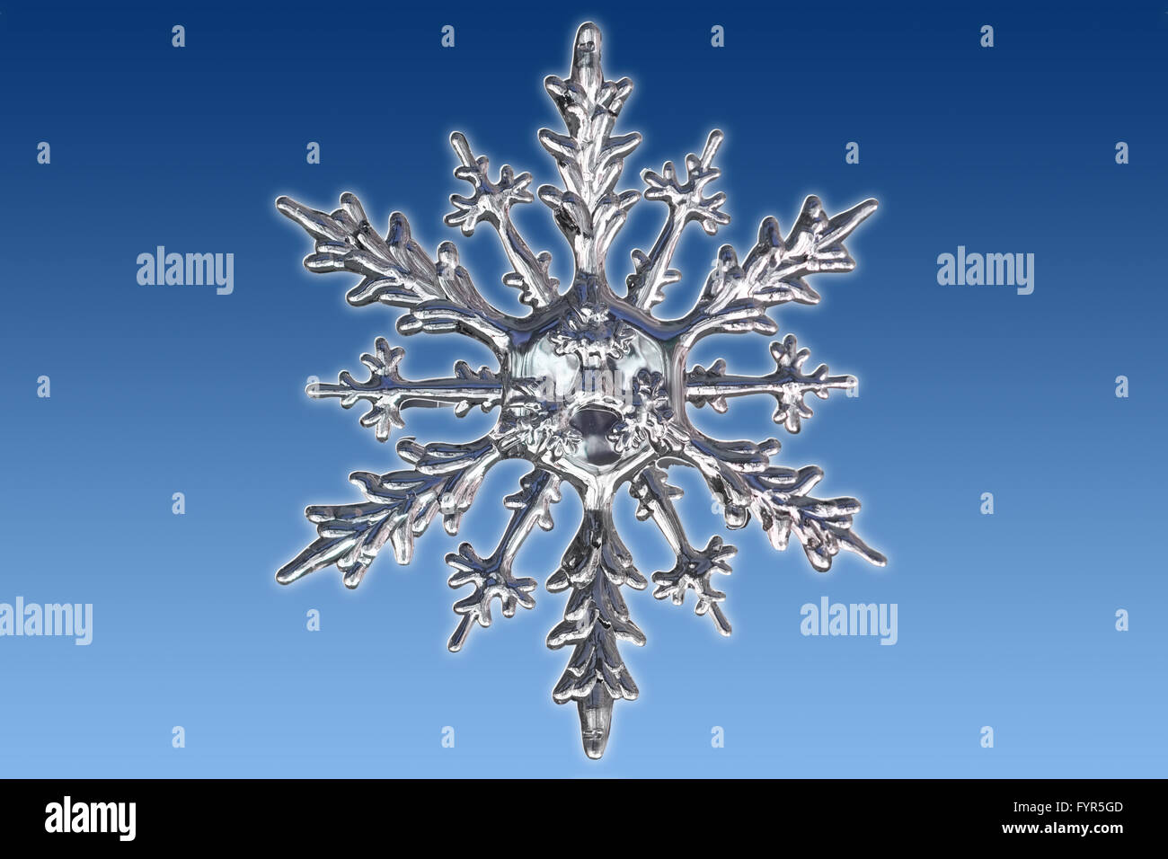 Flocon de neige Banque D'Images