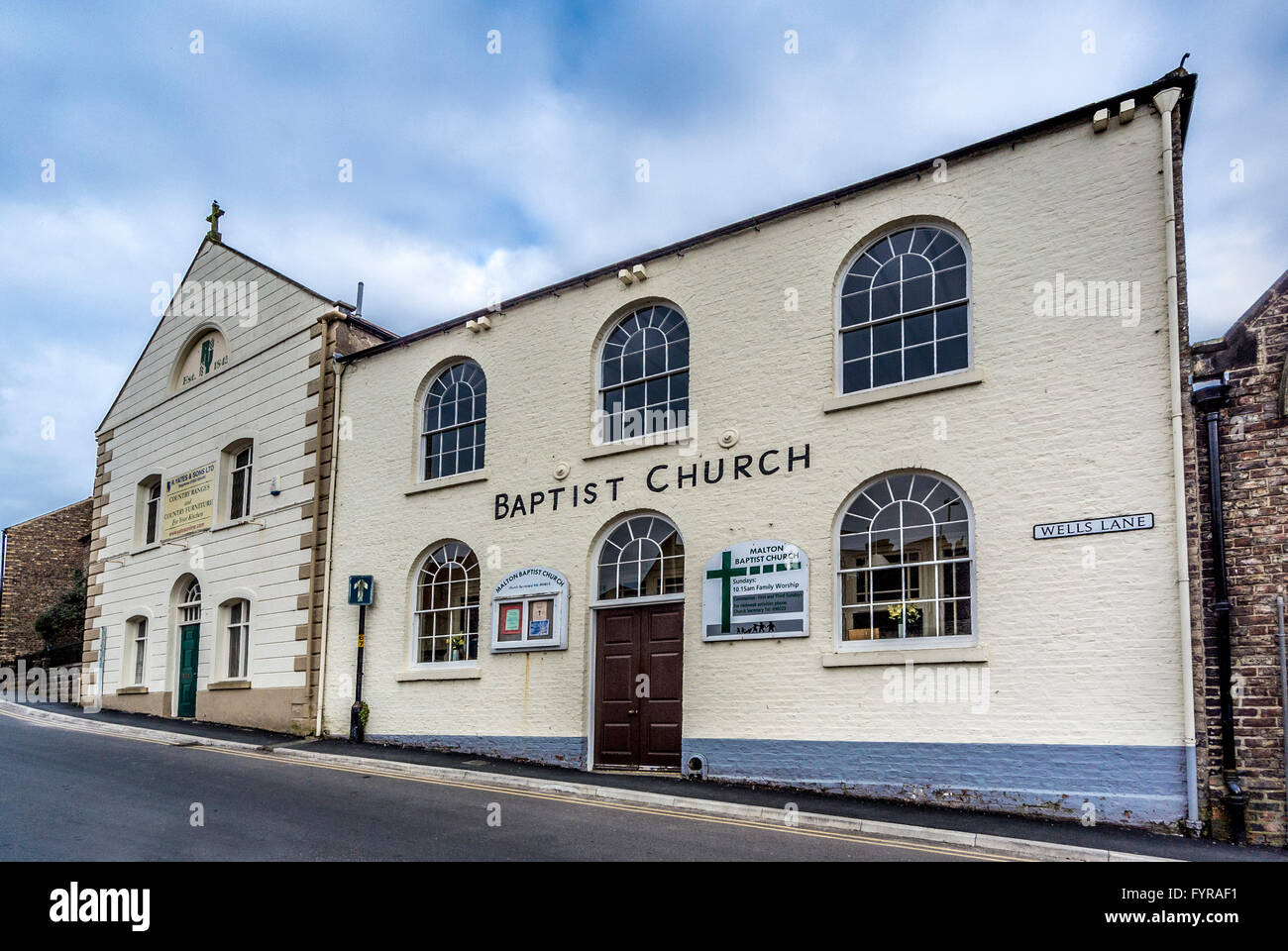 Église baptiste, Wells Lane, Malton, North Yorkshire, UK. Banque D'Images
