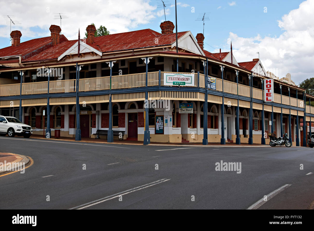 Les Francs-maçons, Bridgetown Hotel l'ouest de l'Australie Banque D'Images