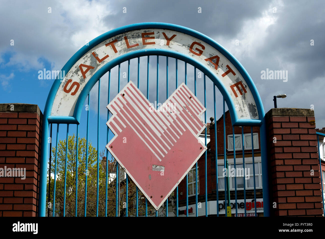 Saltley Gate sign, Saltley, Birmingham, UK Banque D'Images