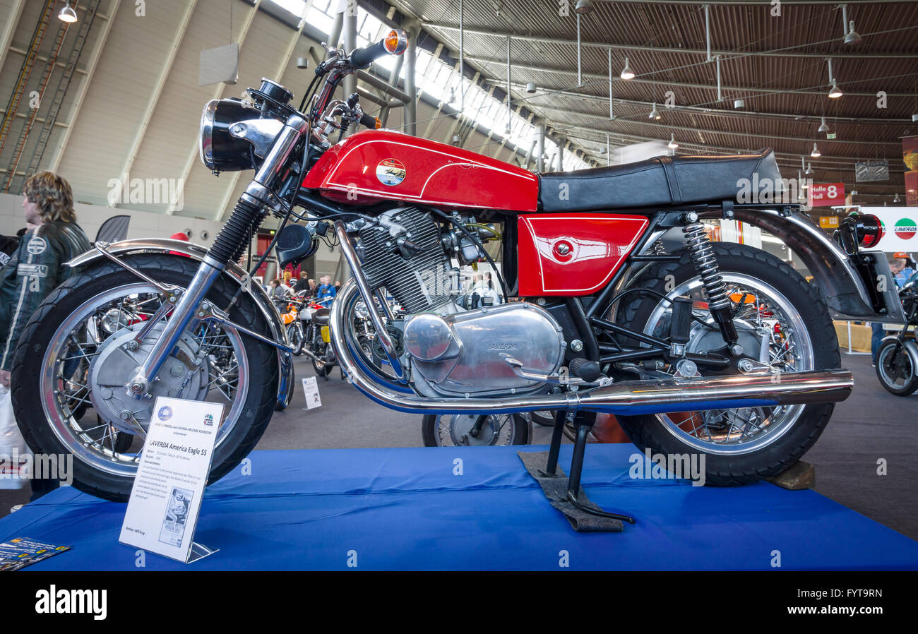 Laverda moto American Eagle SS, 1969. Banque D'Images