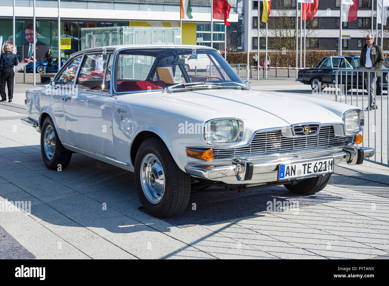 Vintage Car BMW-Glas 3000-V8, 1967, dessiné par Pietro Frua. Banque D'Images