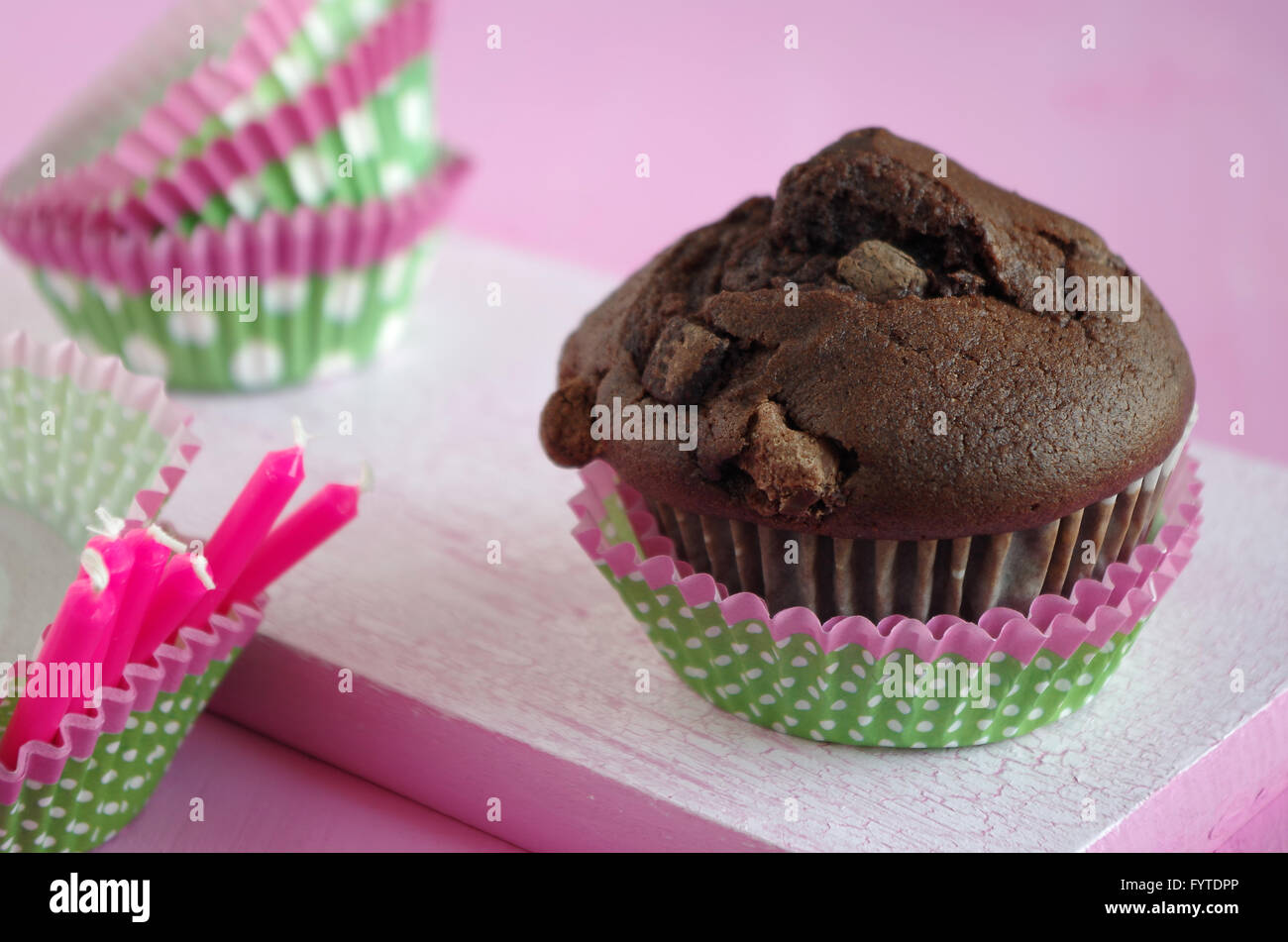 gâteau d’anniversaire Banque D'Images