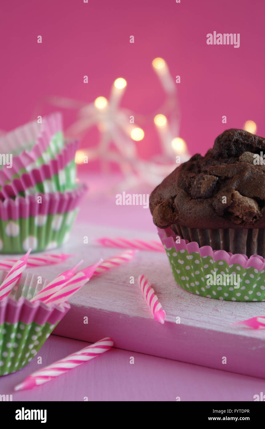 gâteau d’anniversaire Banque D'Images