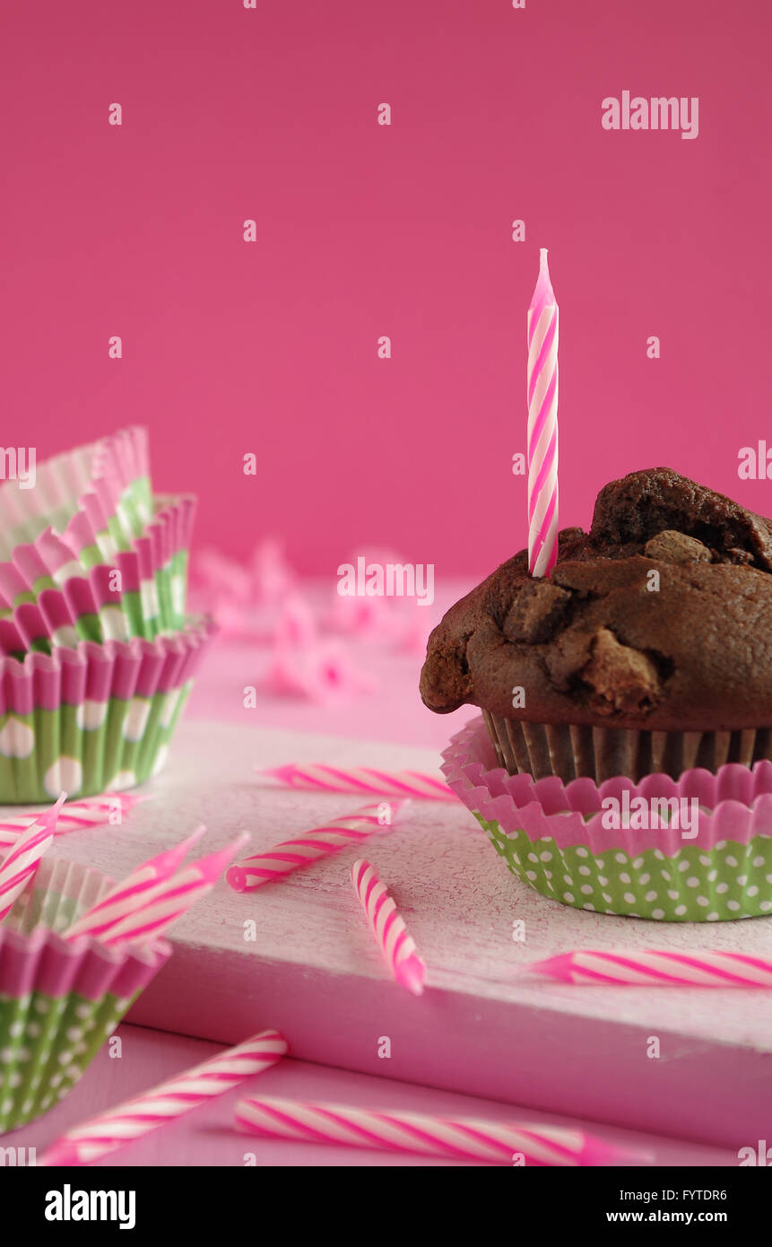 gâteau d’anniversaire Banque D'Images