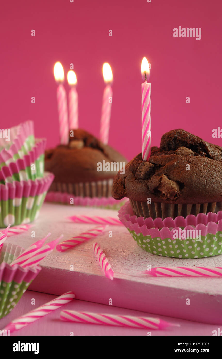 gâteau d’anniversaire Banque D'Images