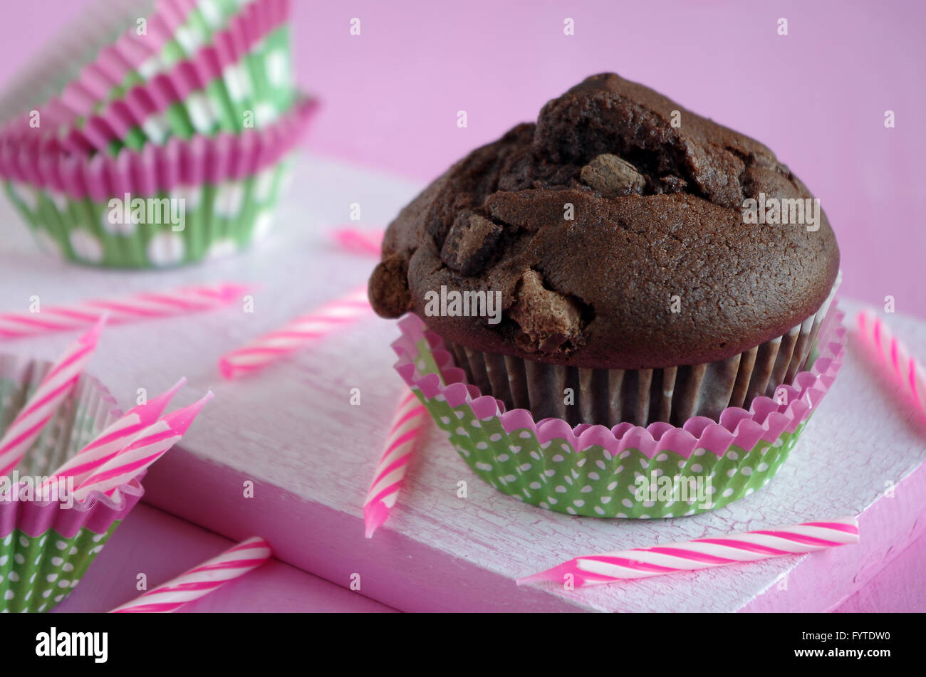 gâteau d’anniversaire Banque D'Images