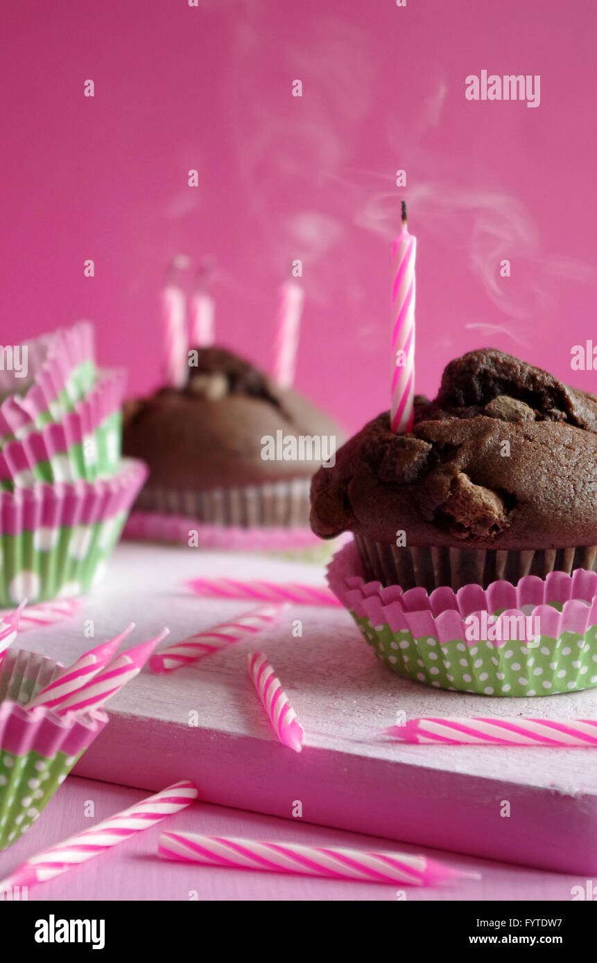gâteau d’anniversaire Banque D'Images
