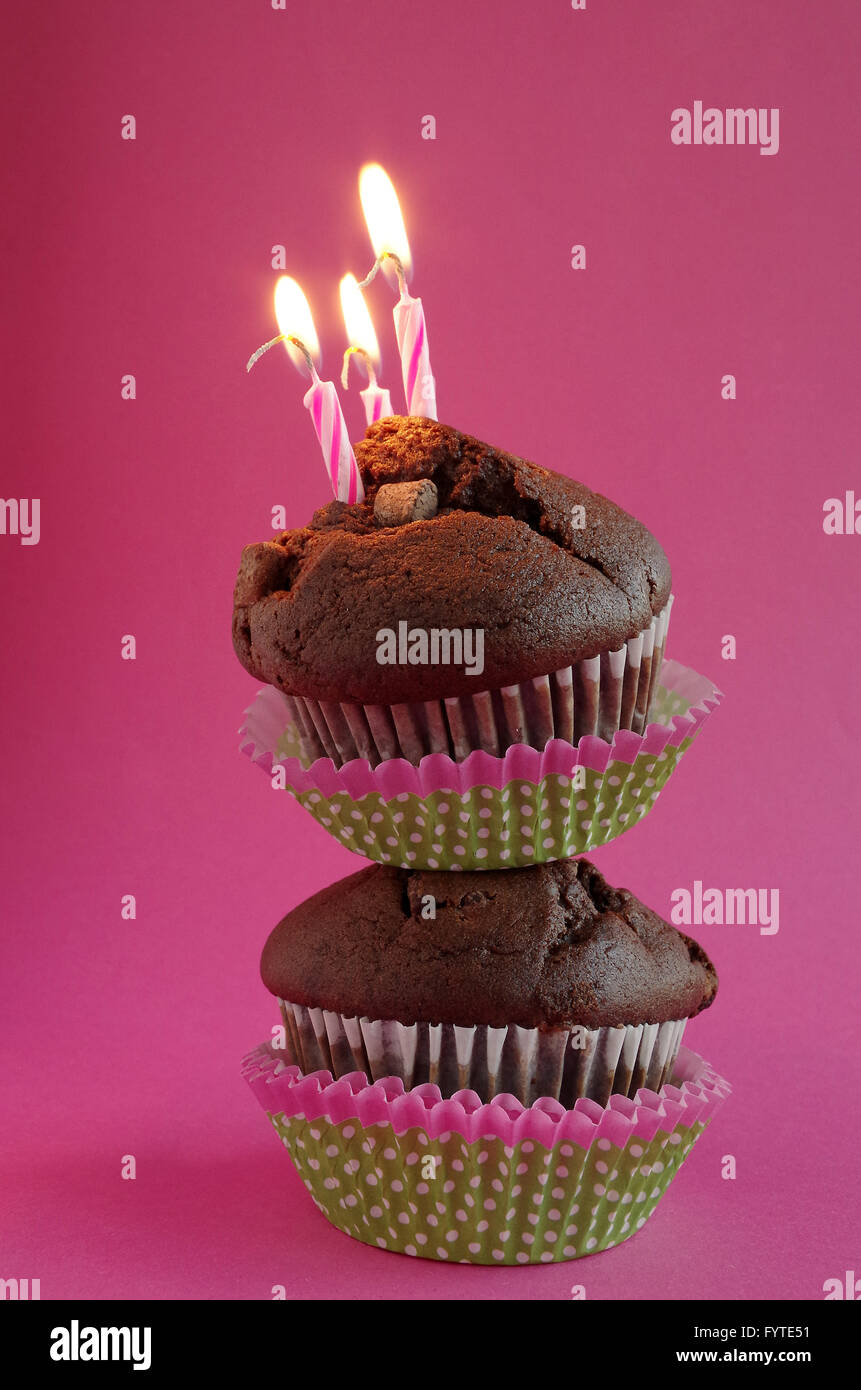 gâteau d’anniversaire Banque D'Images