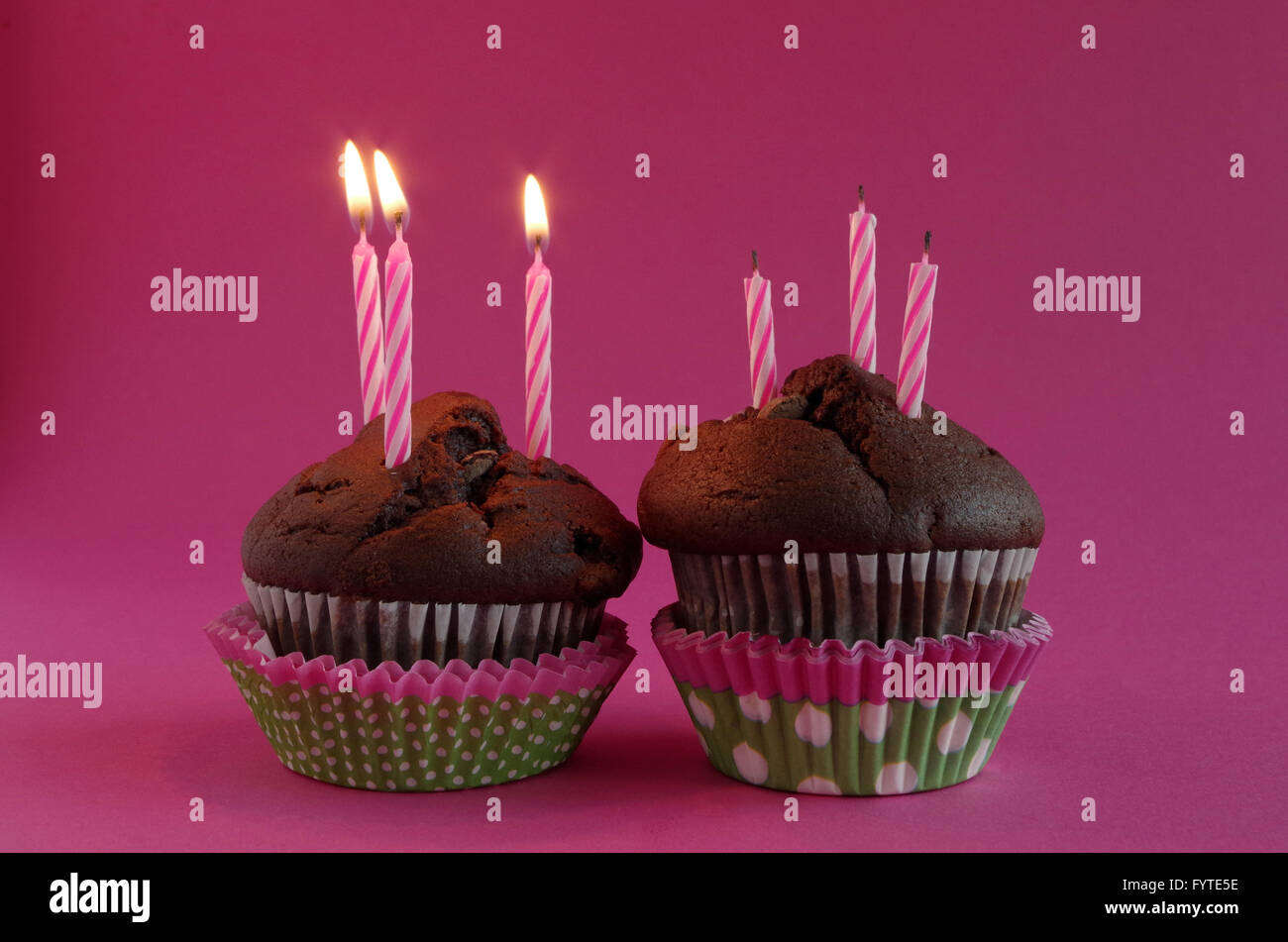 gâteau d’anniversaire Banque D'Images