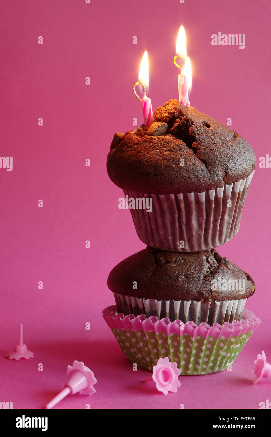 gâteau d’anniversaire Banque D'Images