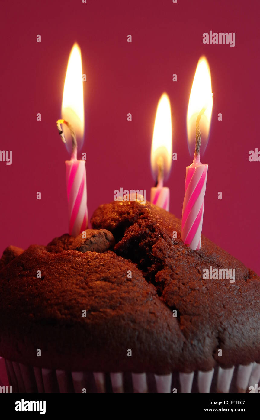 gâteau d’anniversaire Banque D'Images