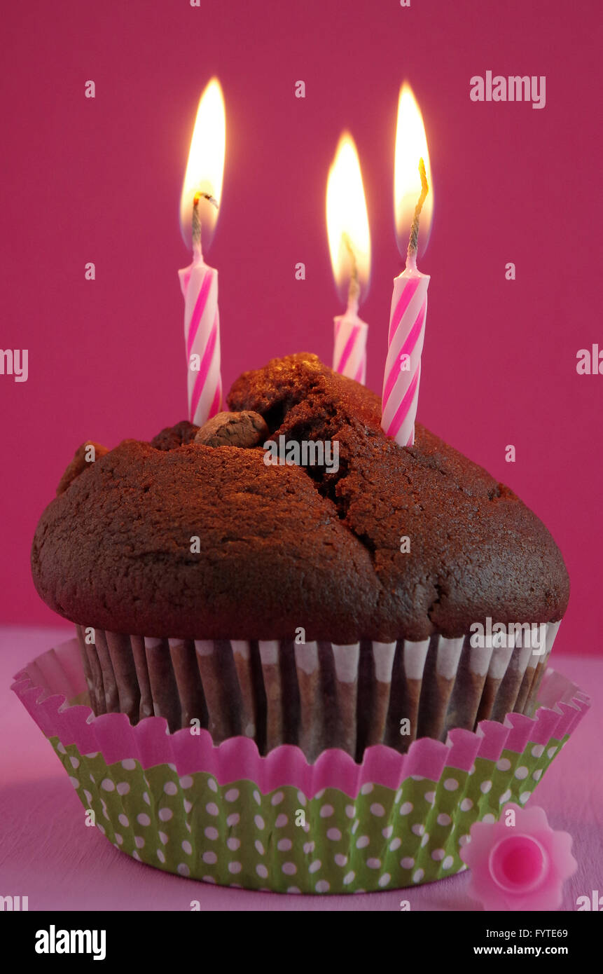 gâteau d’anniversaire Banque D'Images