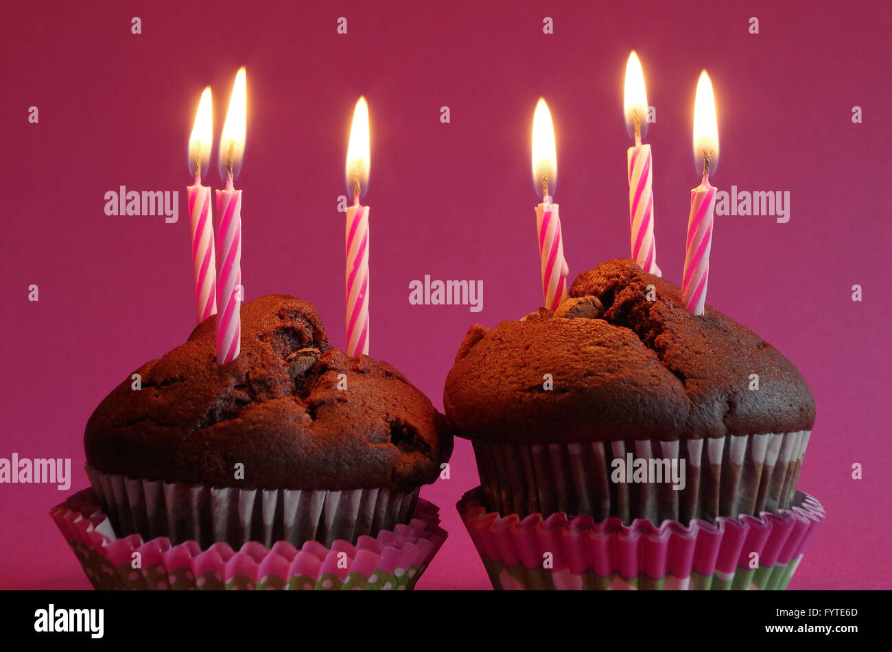 gâteau d’anniversaire Banque D'Images