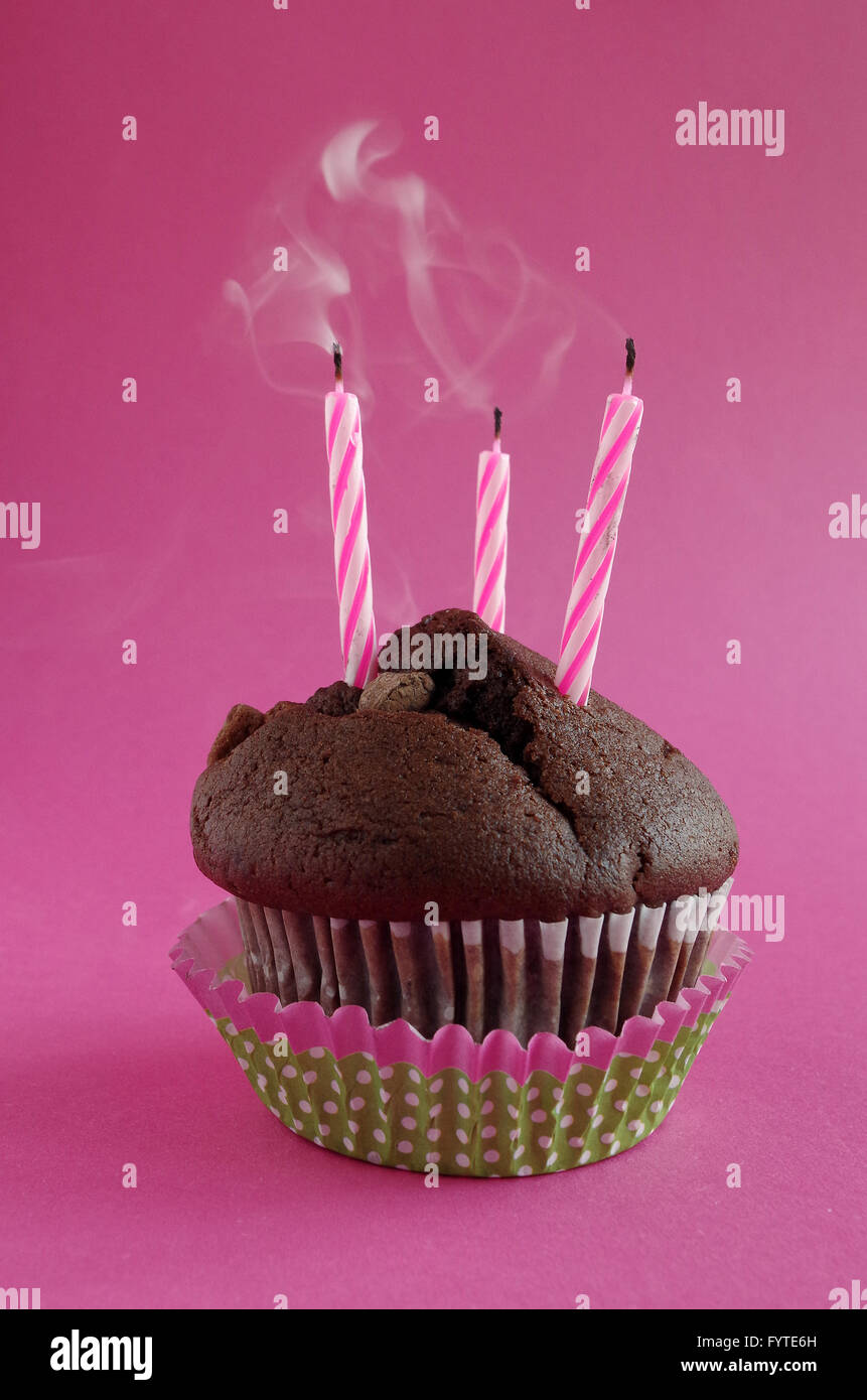 gâteau d’anniversaire Banque D'Images