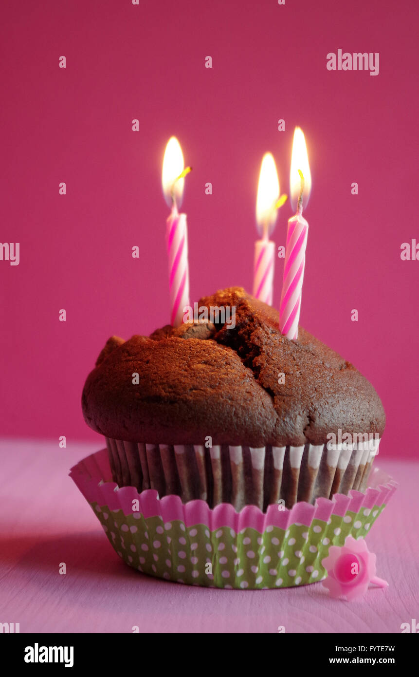 gâteau d’anniversaire Banque D'Images