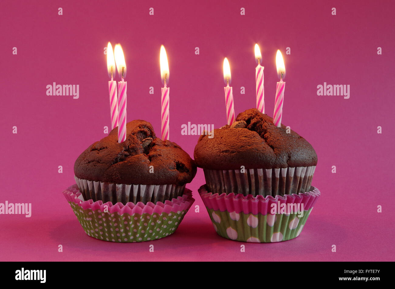 gâteau d’anniversaire Banque D'Images