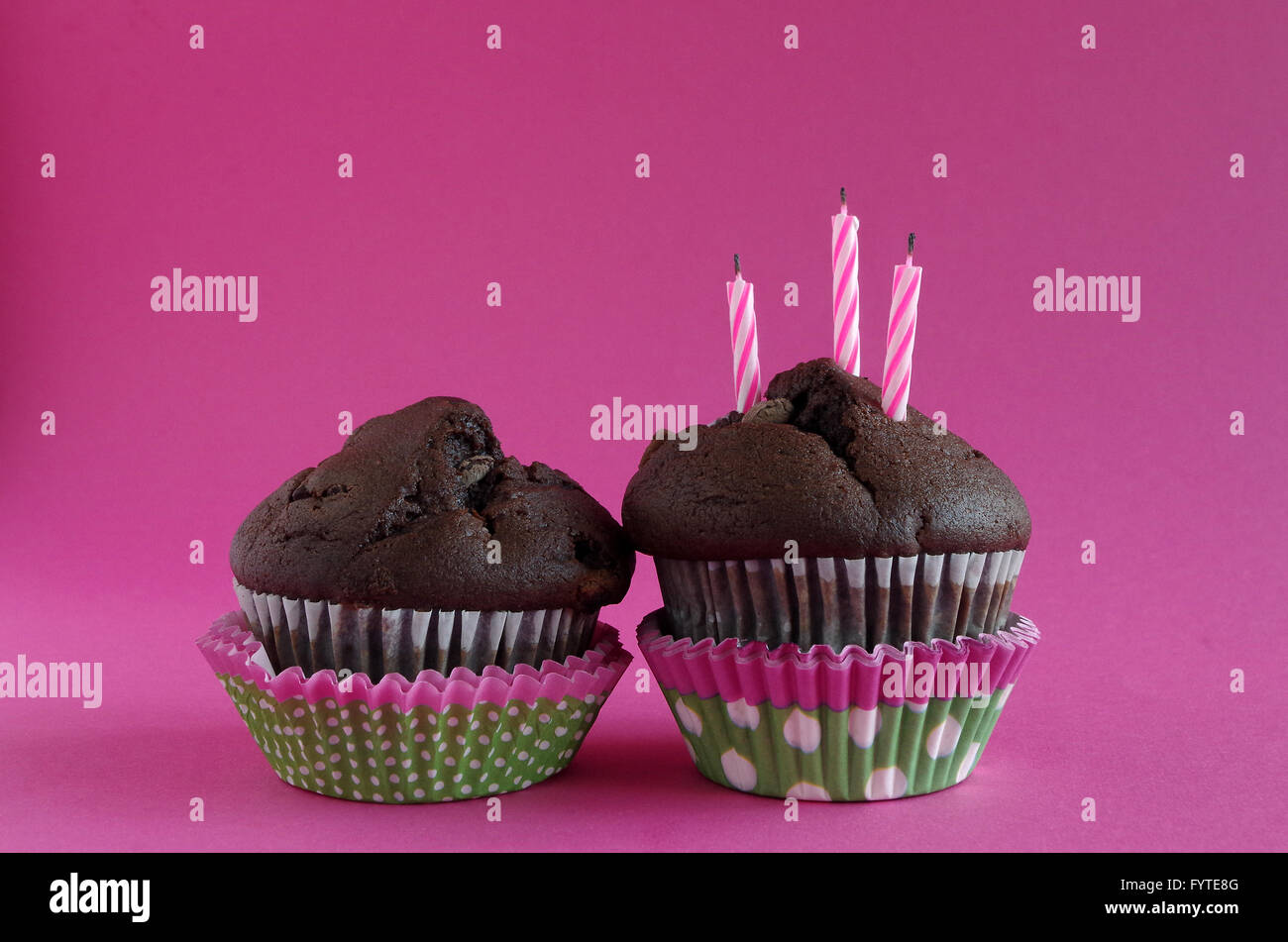 gâteau d’anniversaire Banque D'Images