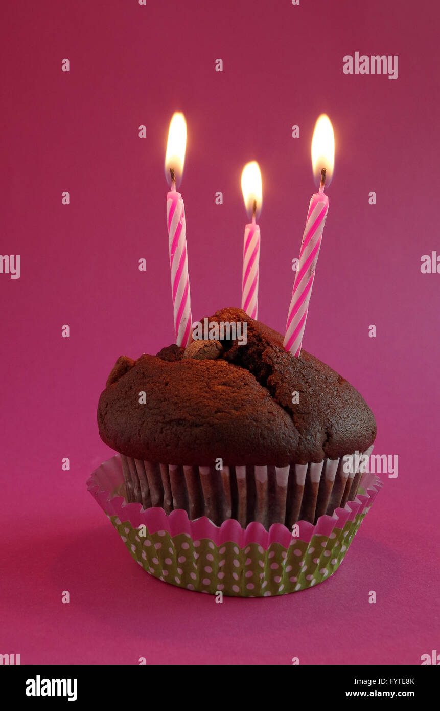 gâteau d’anniversaire Banque D'Images