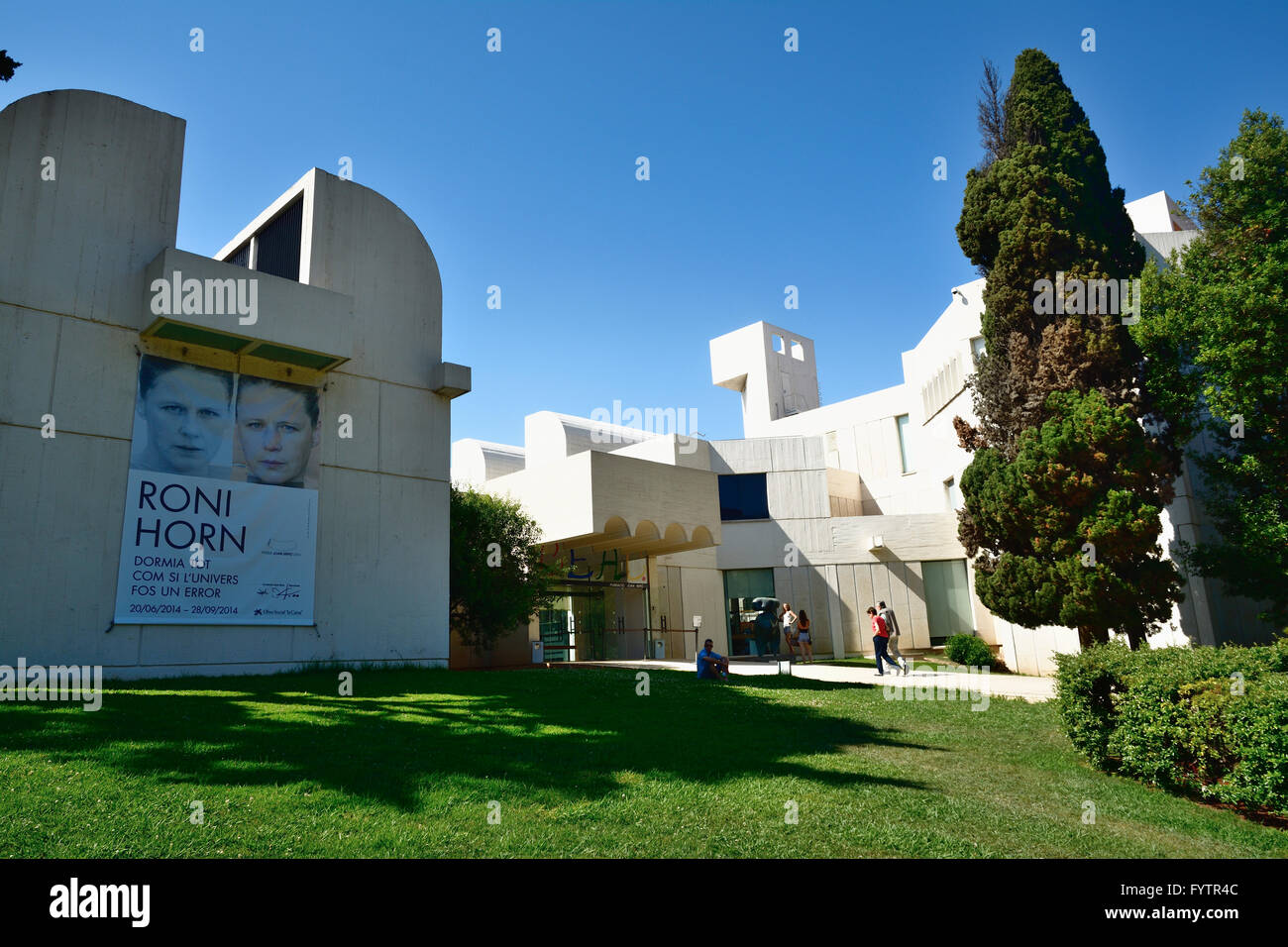 La Fundació Joan Miró, Centre d'Estudis d'Art Contemporain - Fondation Joan Miró - Banque D'Images