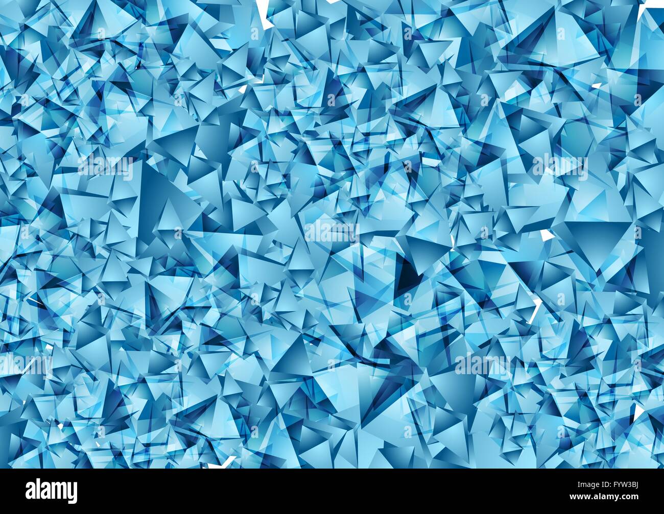 Abstract blue texture polygonale Banque D'Images