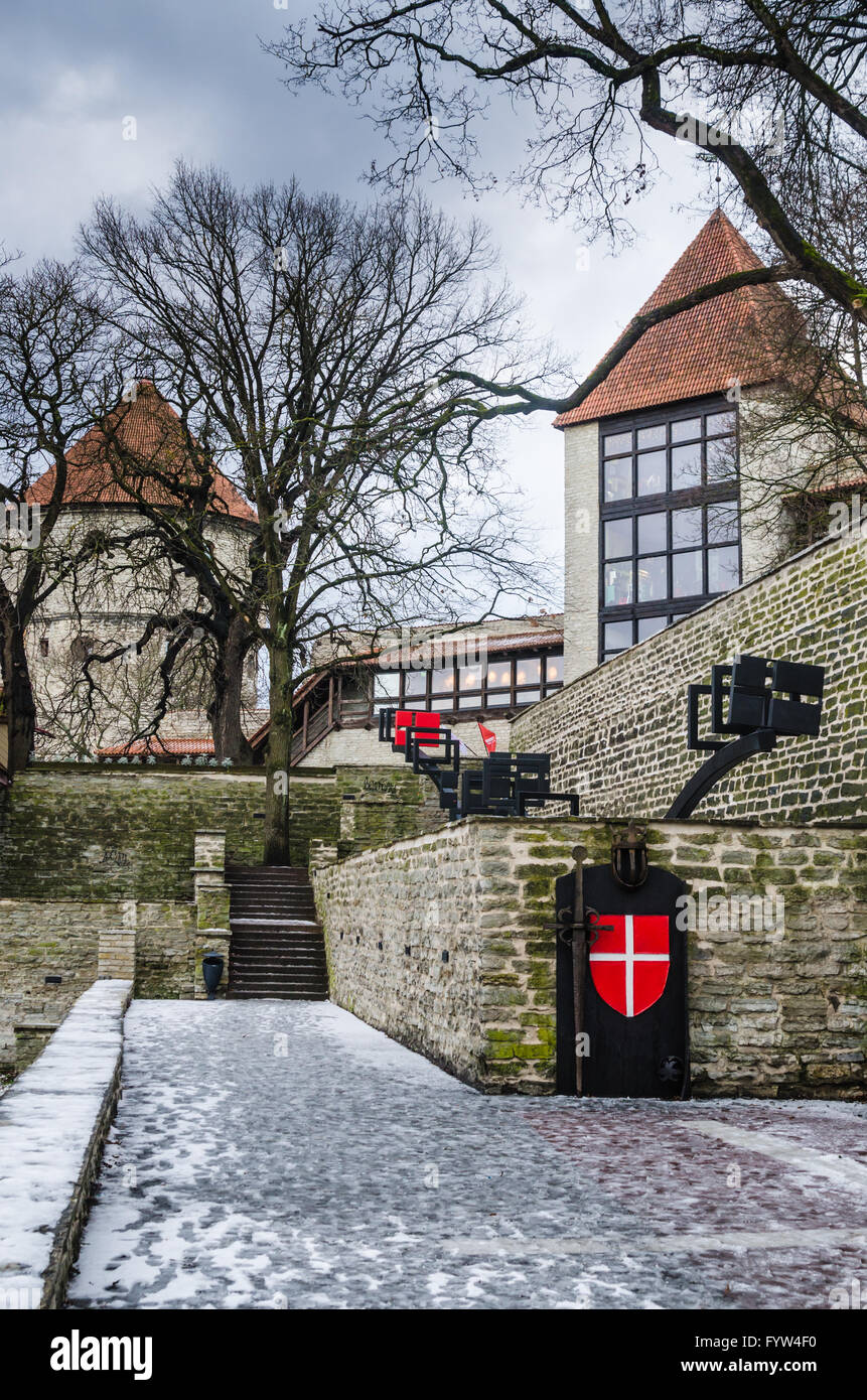 Jardin du roi danois à Tallinn, Estonie Banque D'Images