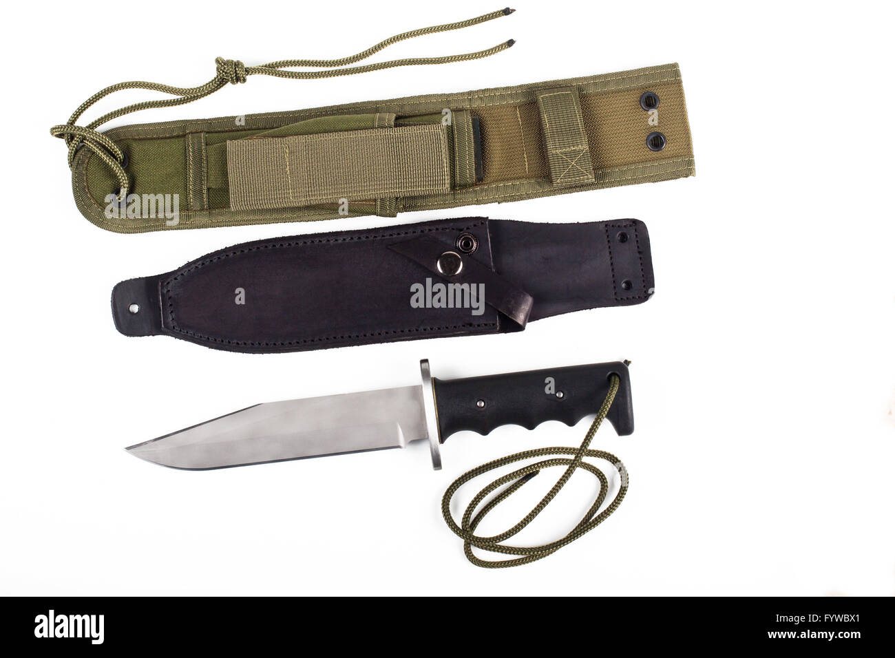 ensemble de couteau Banque D'Images