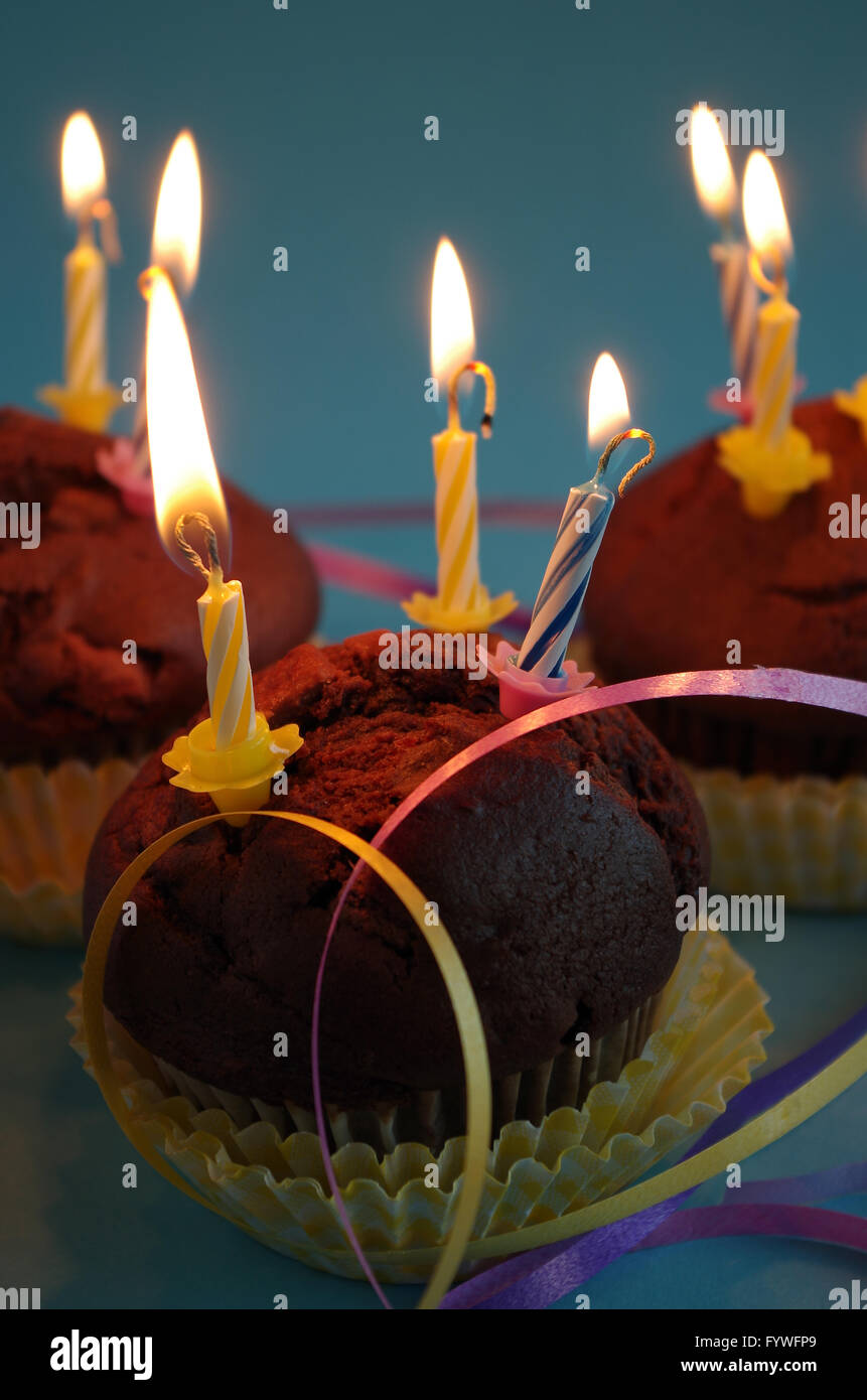 gâteau d’anniversaire Banque D'Images