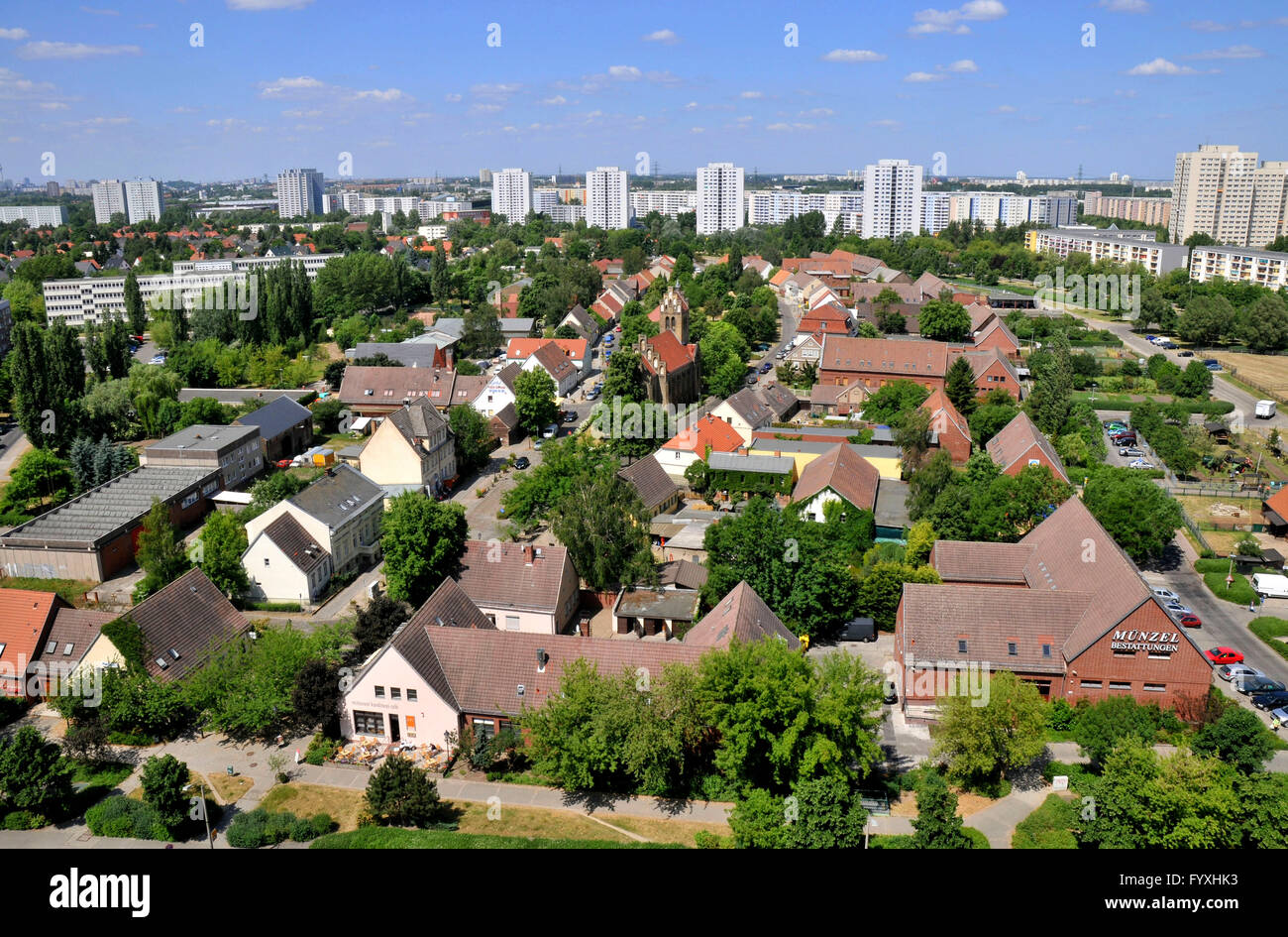 Alt-Marzahn, Marzahn, 130, Berlin, Allemagne Banque D'Images