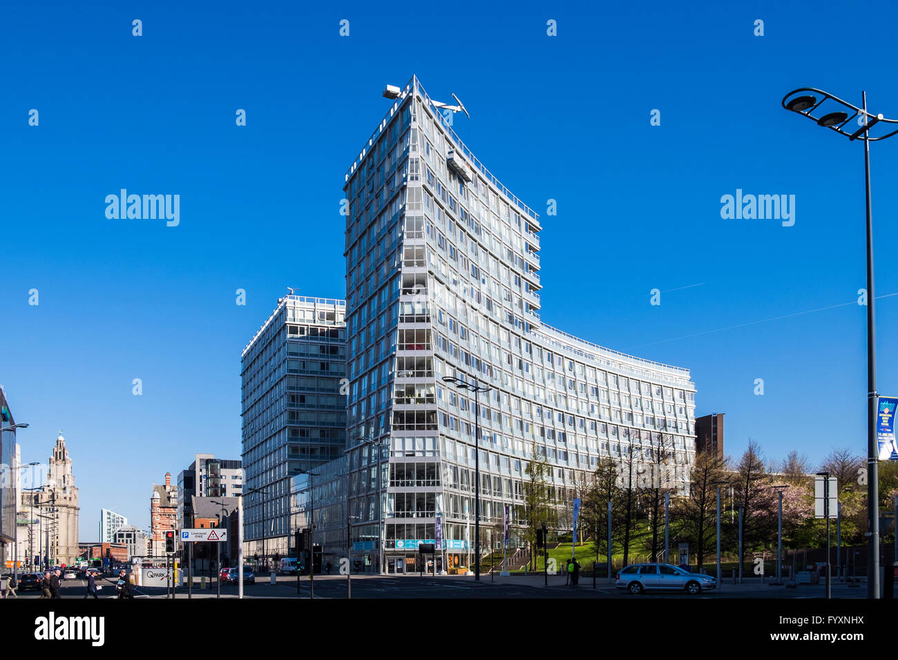 Un Parc à l'Ouest, Liverpool, Merseyside, Angleterre, Royaume-Uni Banque D'Images