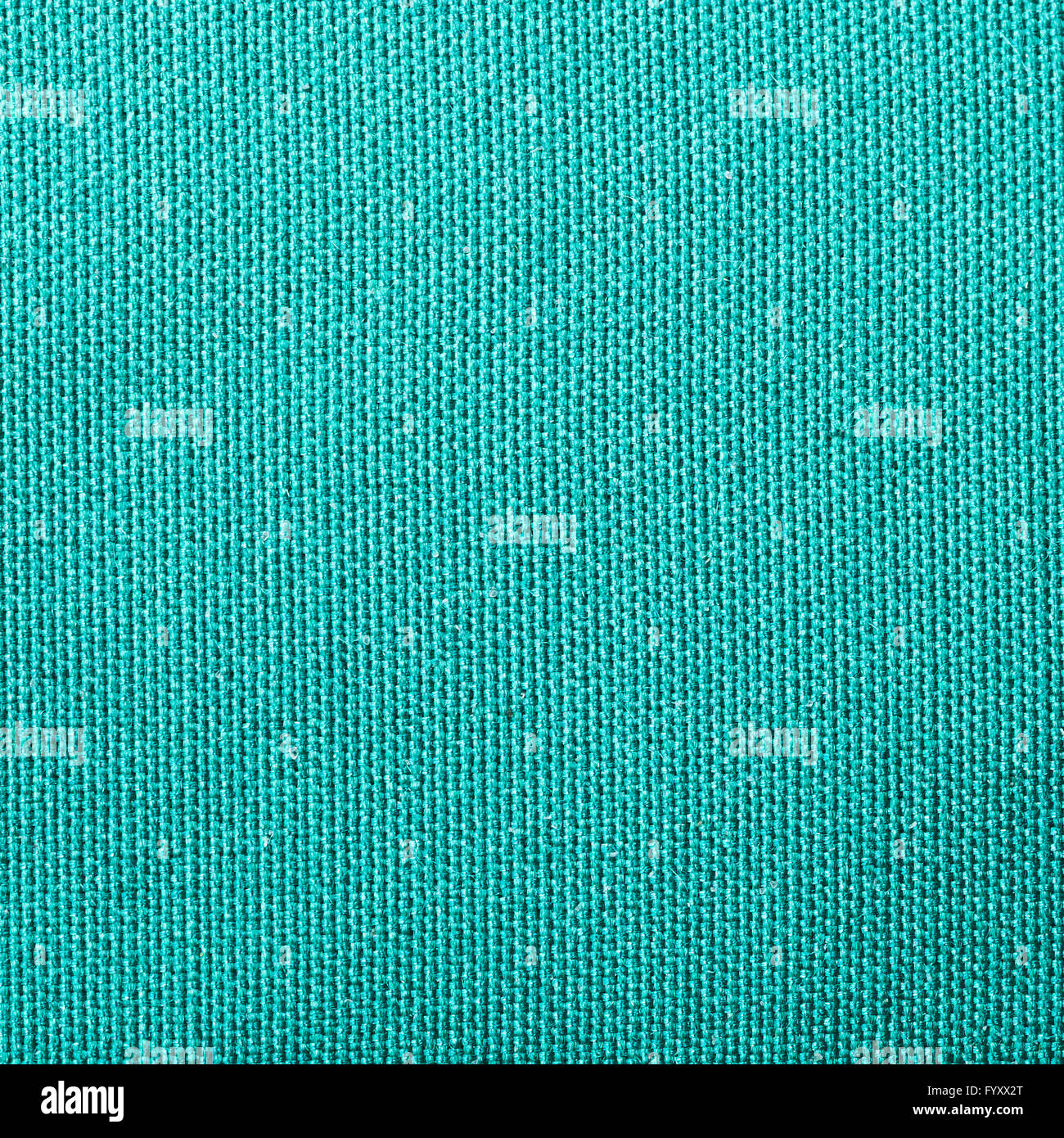 Fond textile carré de soie taffeta vert - avec de l'armure de threads pattern close up Banque D'Images