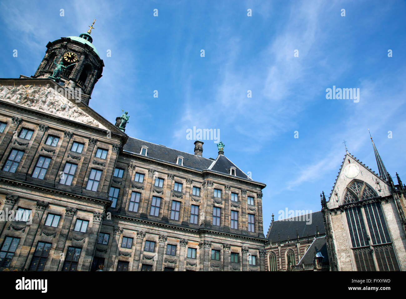 Palais Royal à Amsterdam Banque D'Images