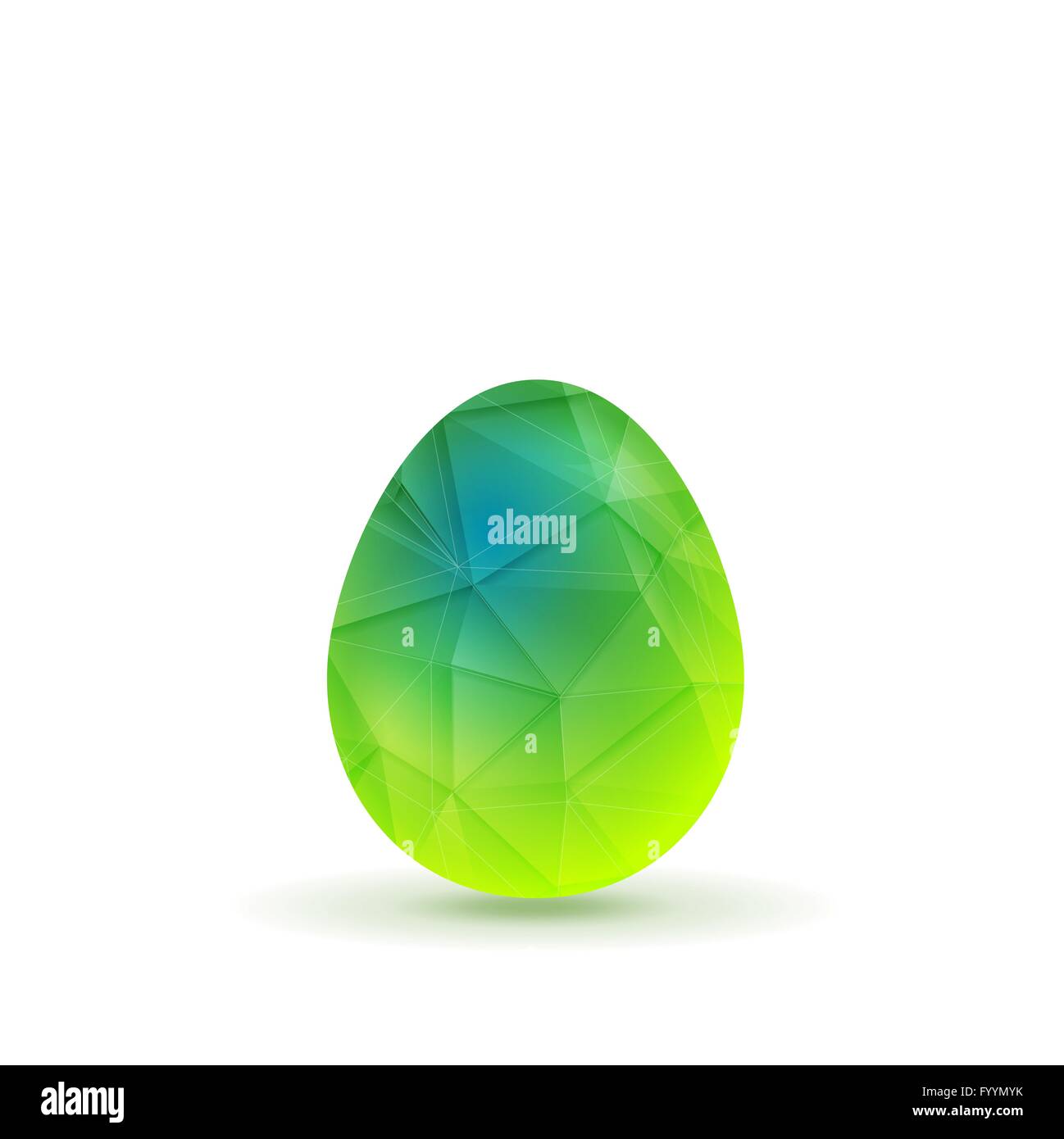 Background polygonale lumineux Banque D'Images