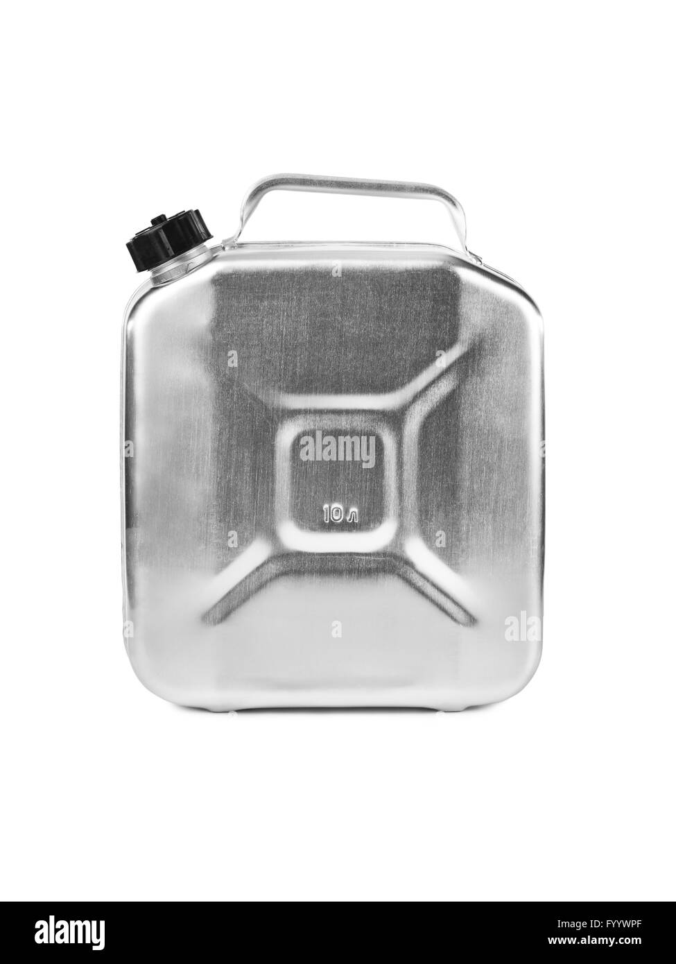 Bidon métal Banque D'Images