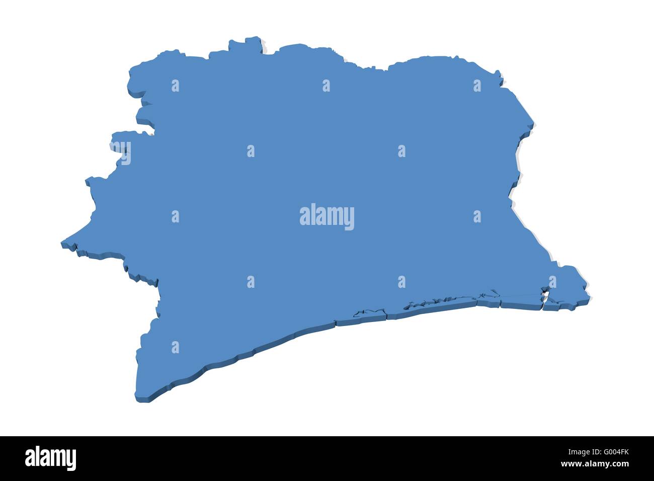 Cote d'Ivoire Site Banque D'Images