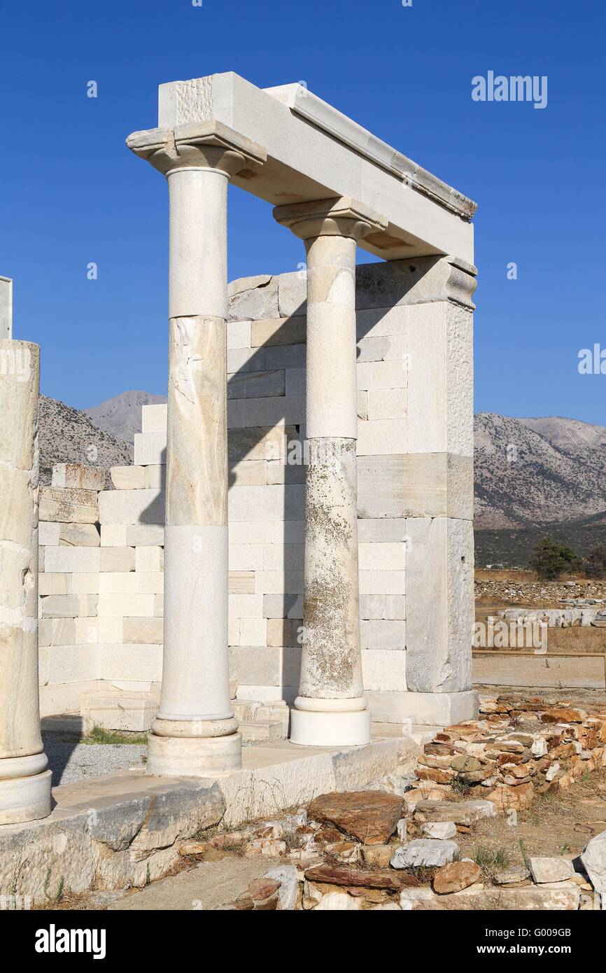 Demeter Naxos Banque D'Images