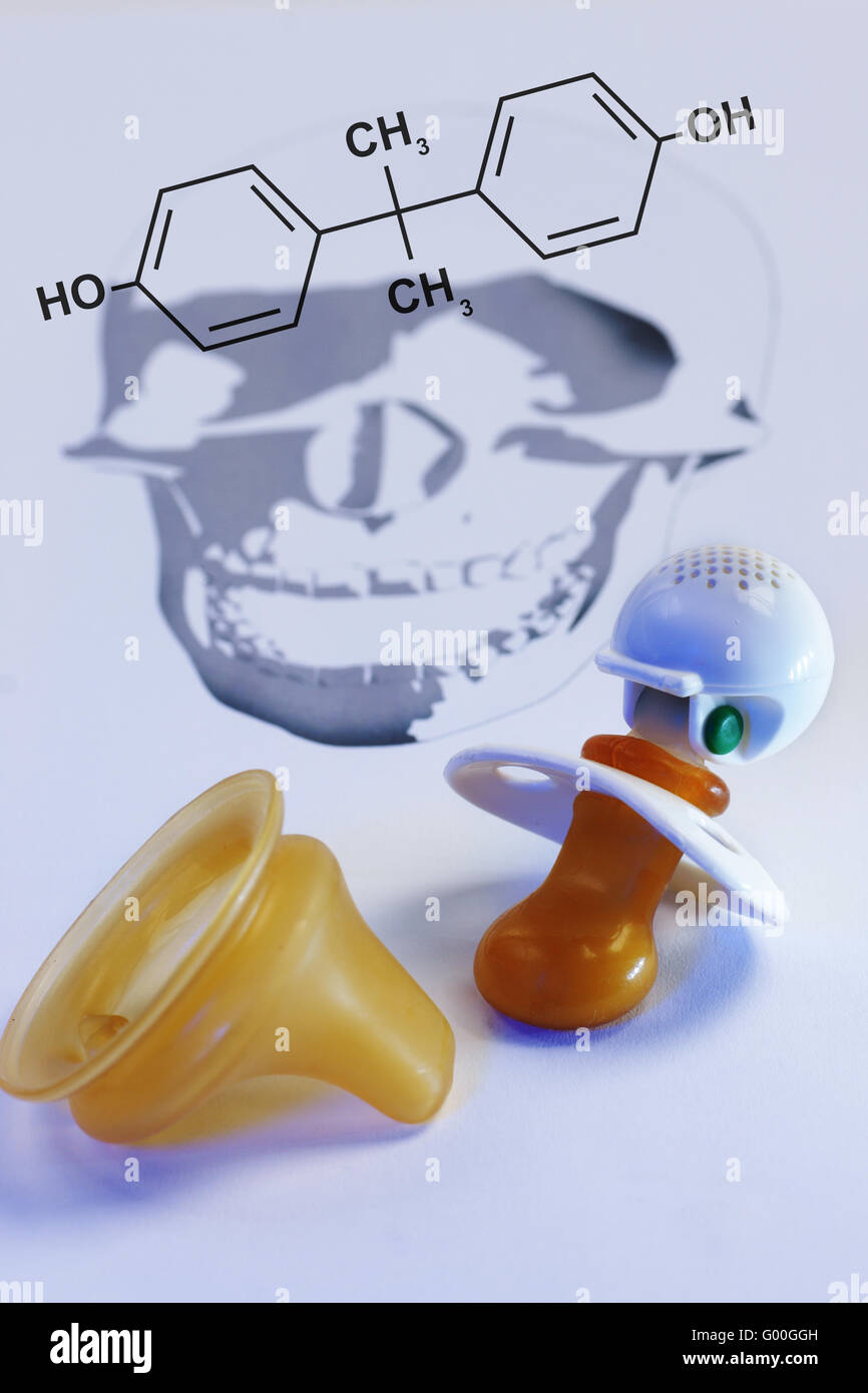 Bisphénol A Banque D'Images