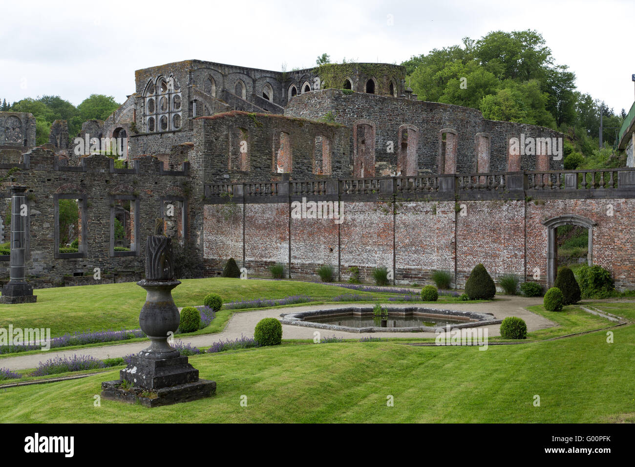 De l'abbaye de Floreffe Banque D'Images