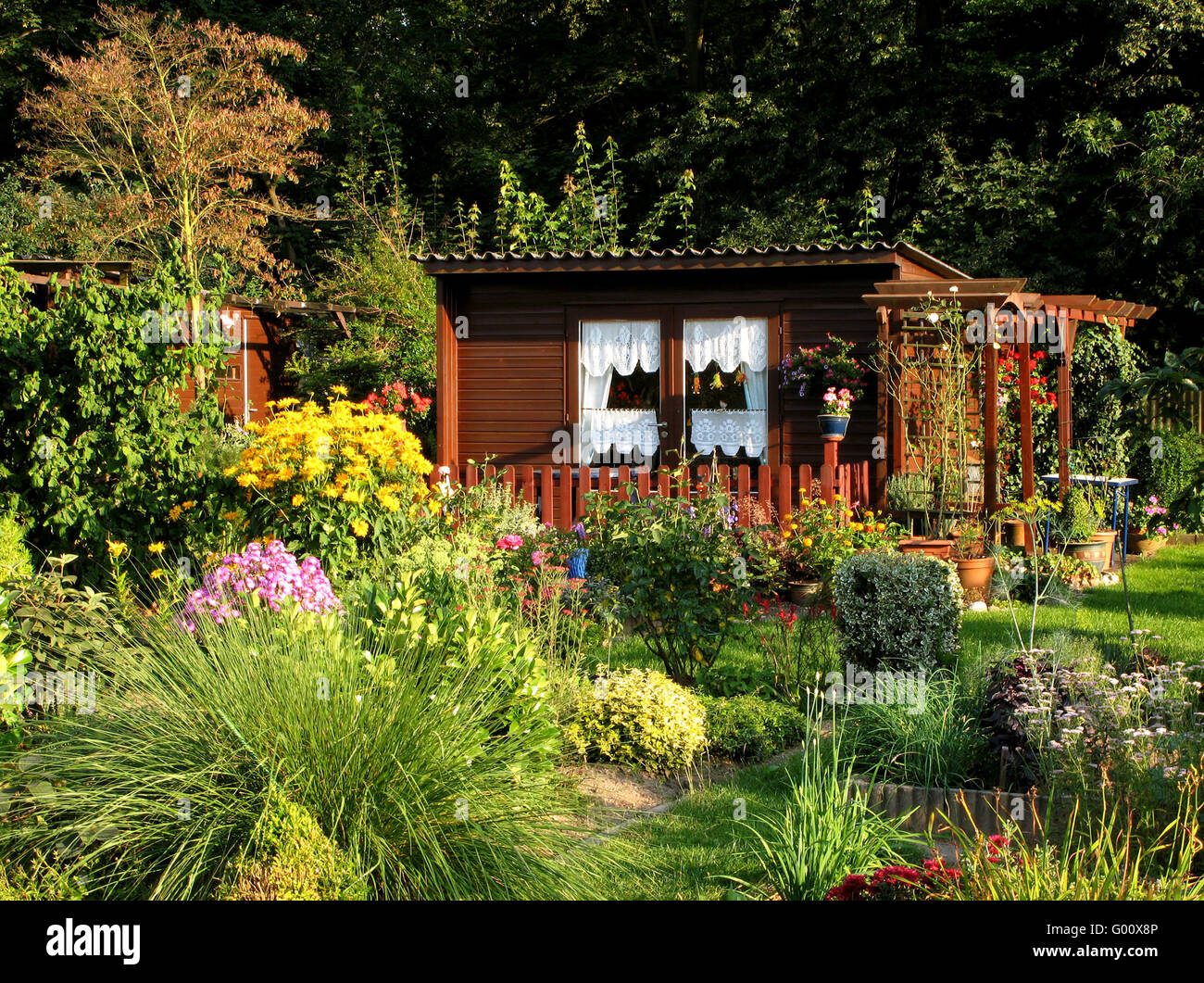 Petit jardin Banque D'Images