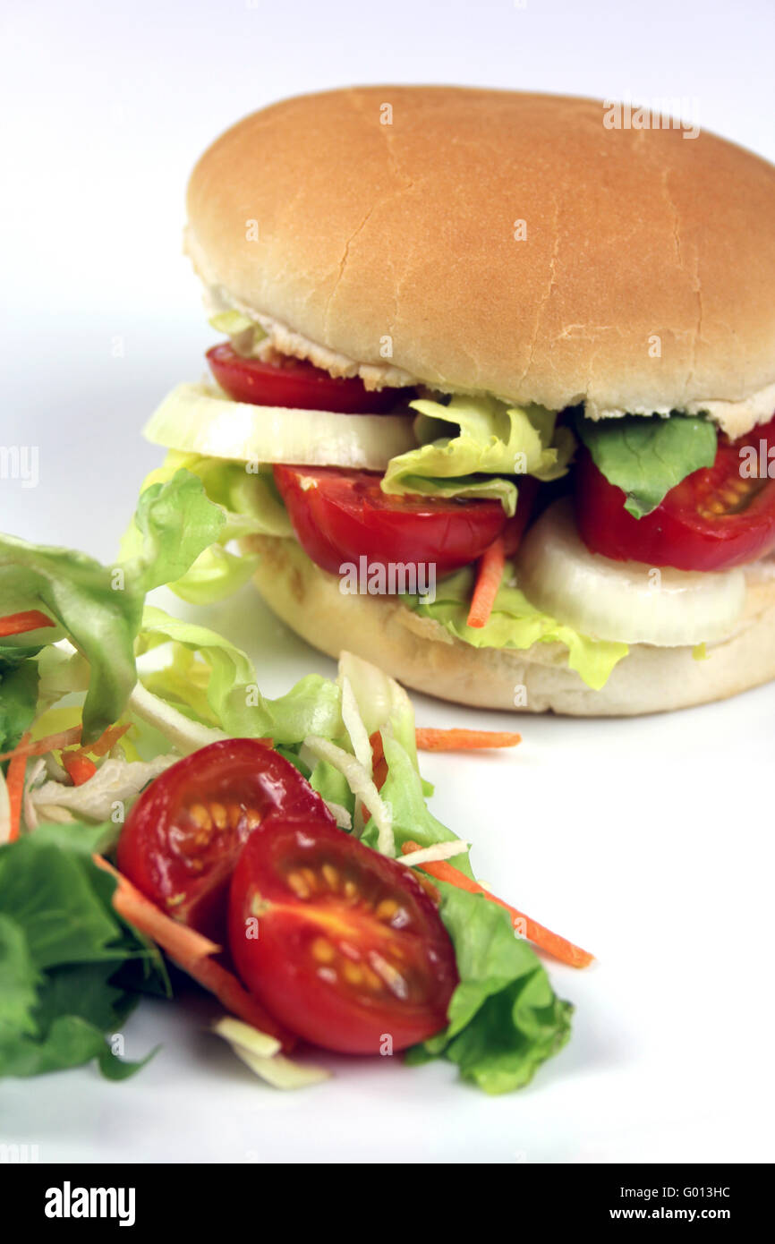 Burger végétarien Banque D'Images
