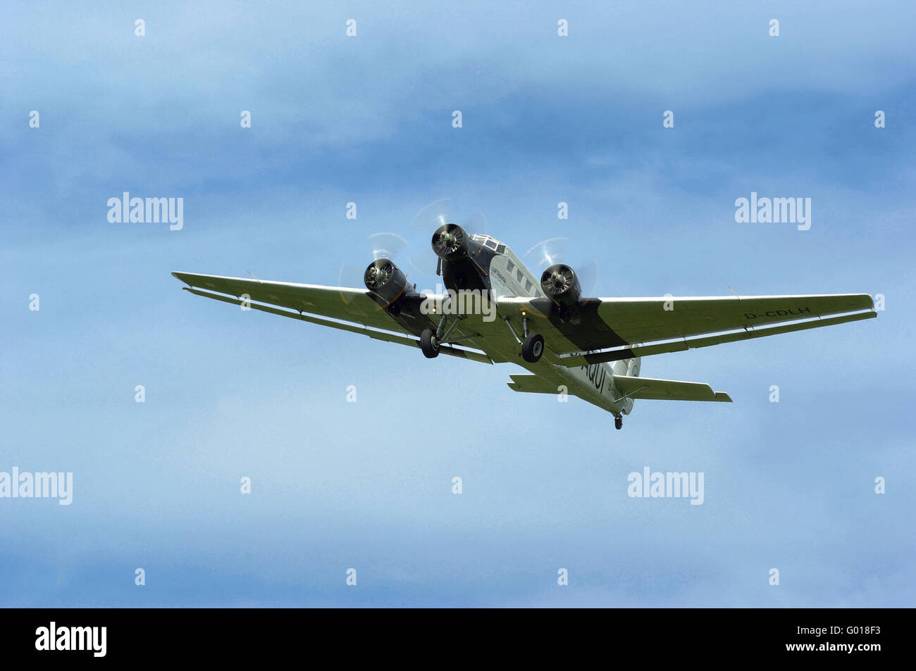 ancienne avion Ju 52 Banque D'Images