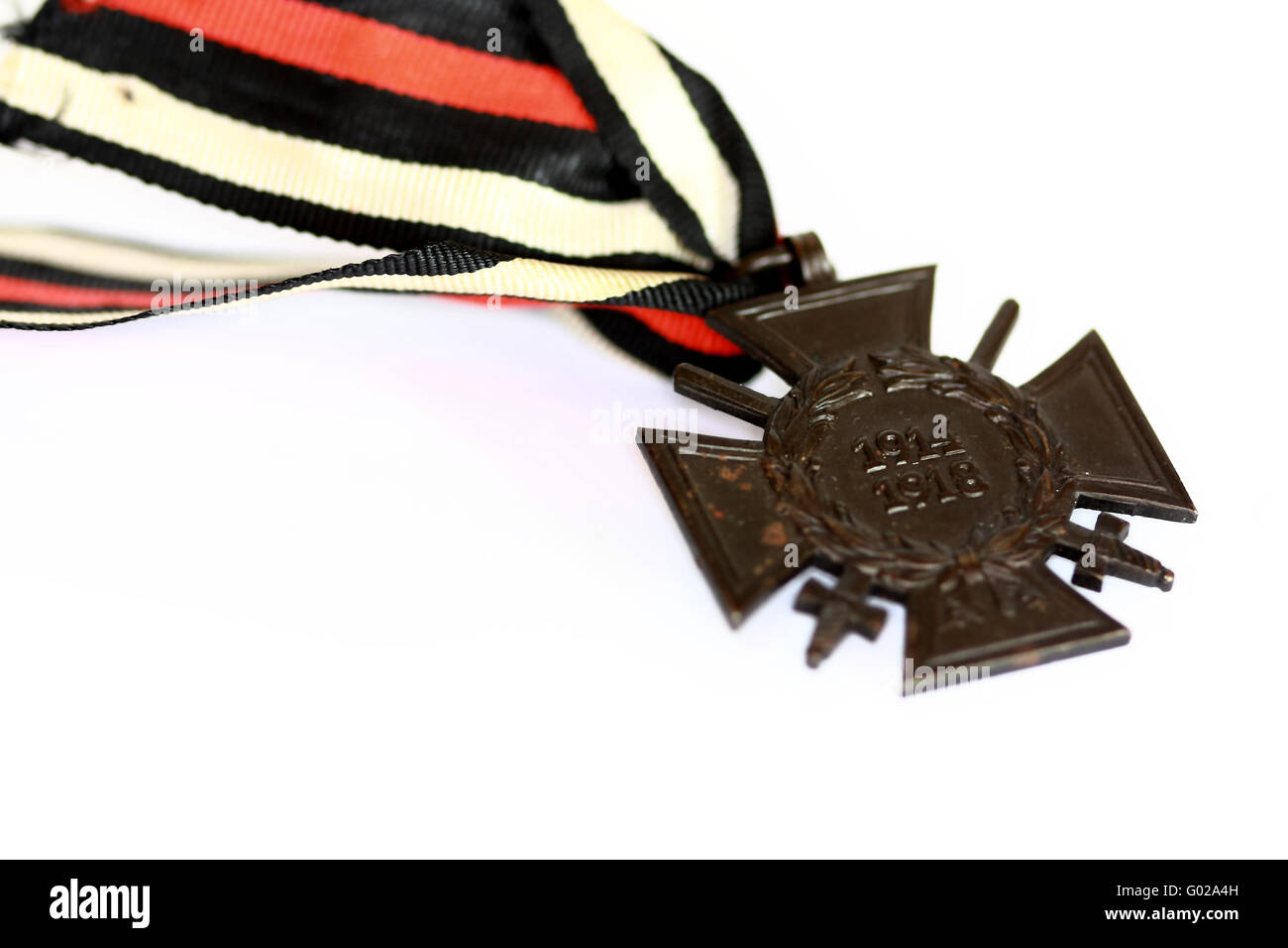 Le prix d'une bande rayée à partir de la première guerre mondiale Banque D'Images