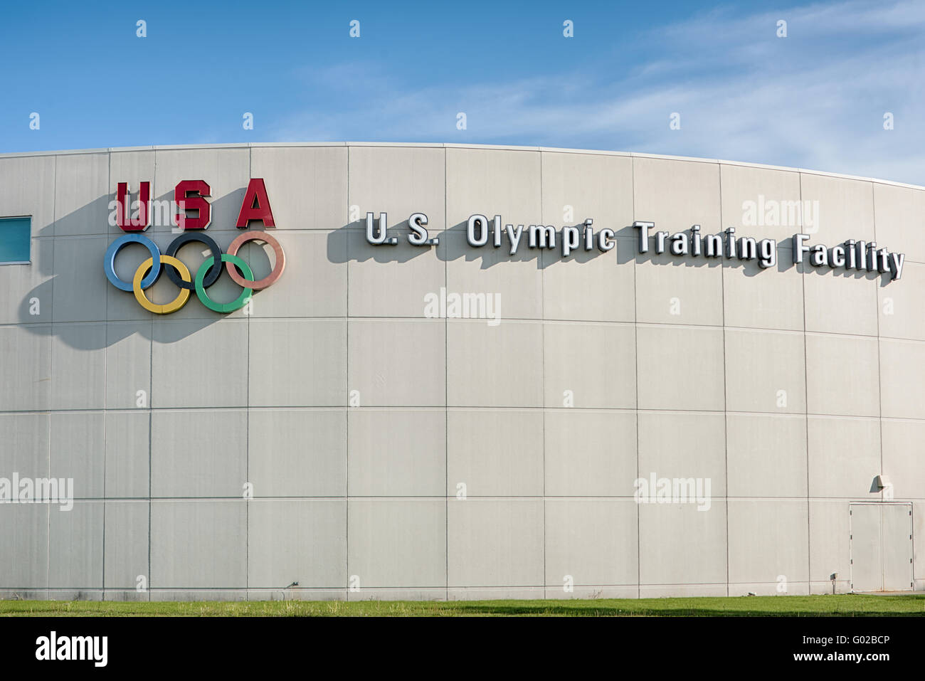 Milwaukee, WI - 6 juin 2015 : USA Olympic trainging installation où les athlètes en compétition pour les Jeux Olympiques en train. Banque D'Images